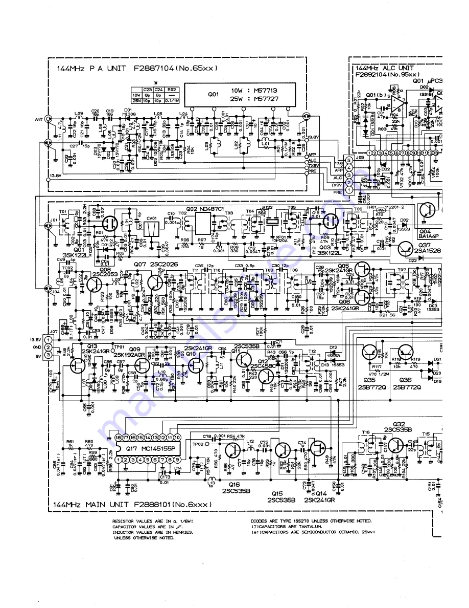 Yaesu FT-736R Скачать руководство пользователя страница 58