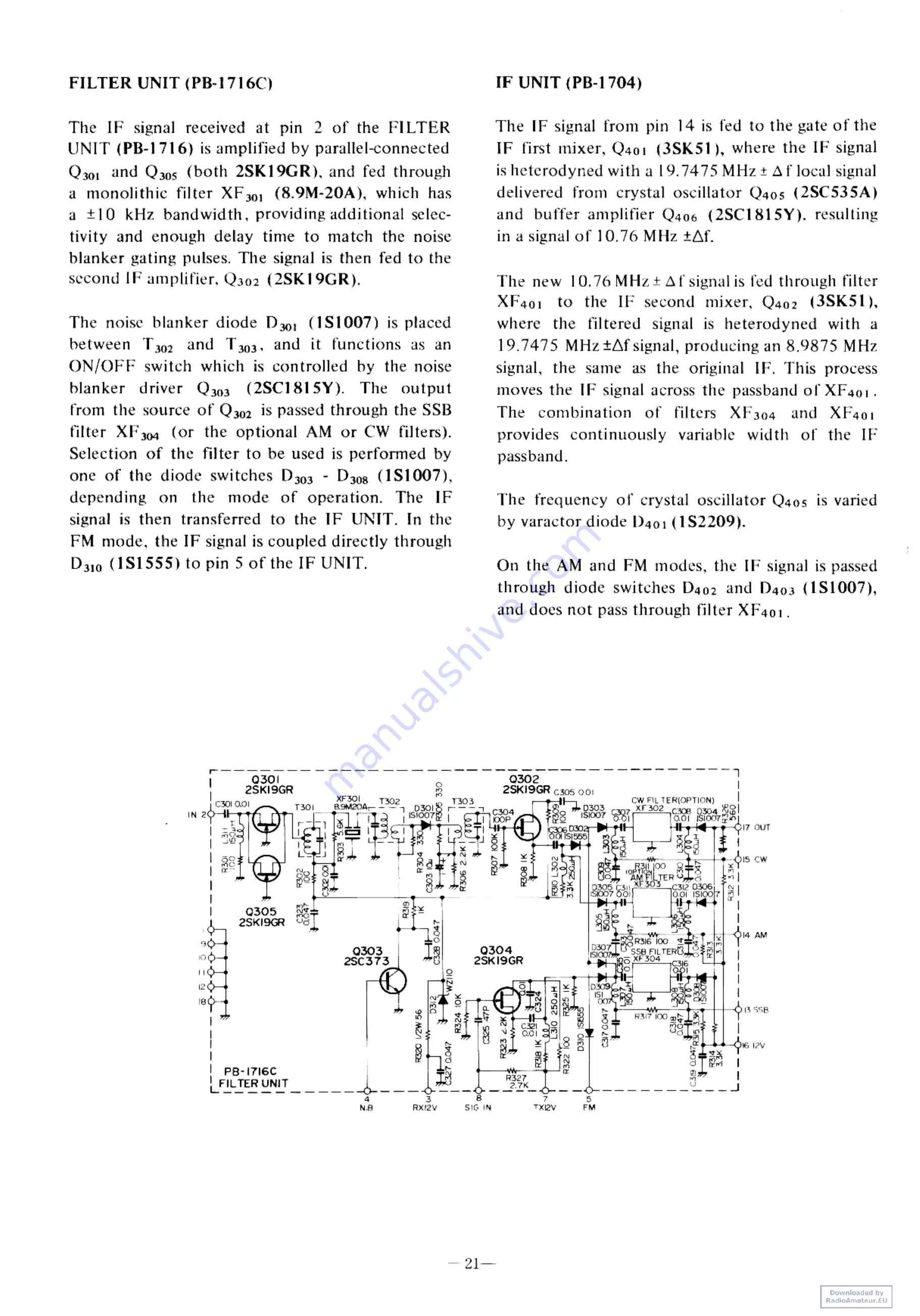 Yaesu FT-901DM Instruction Manual Download Page 23