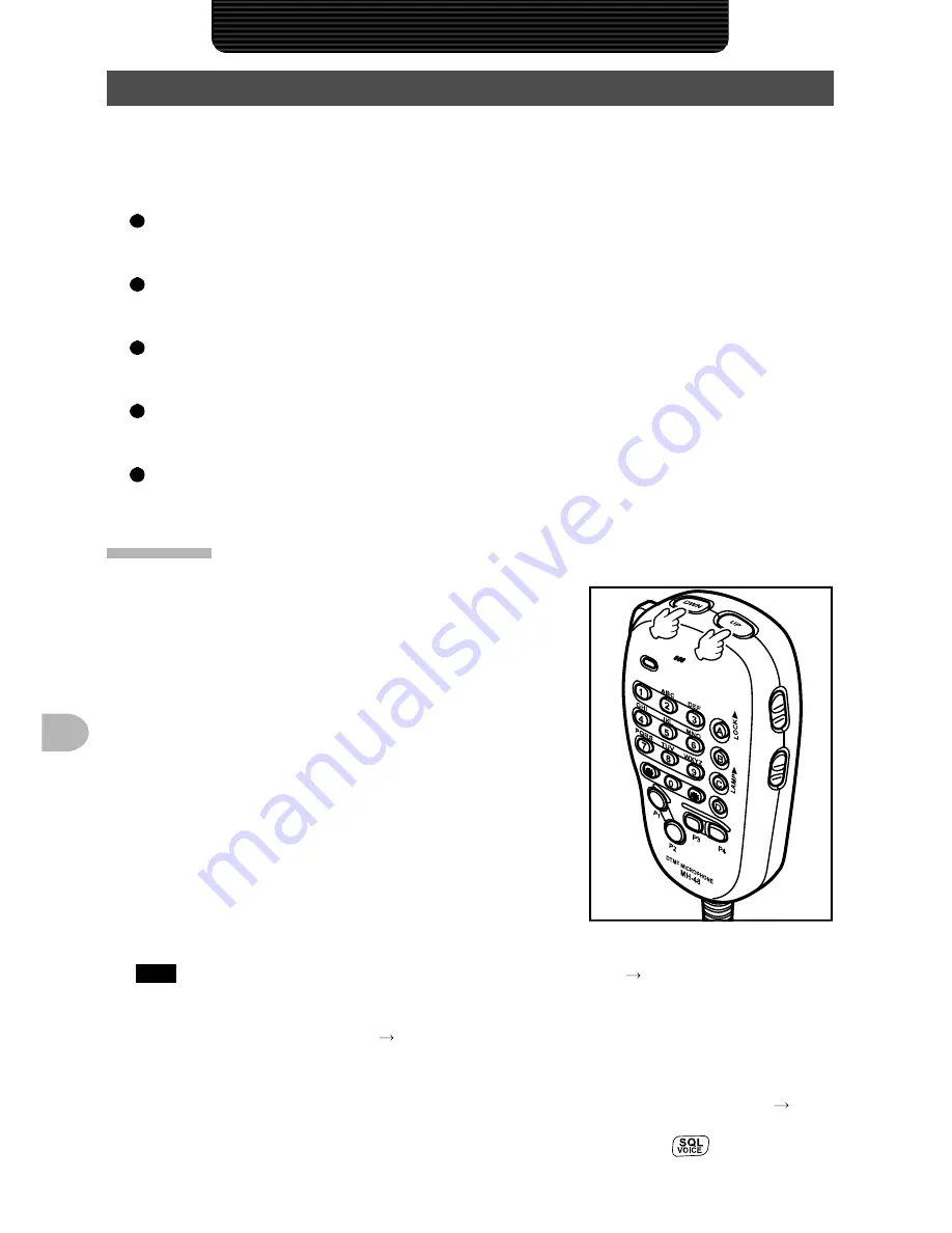 Yaesu FTM-100DE Operating Manual Download Page 62