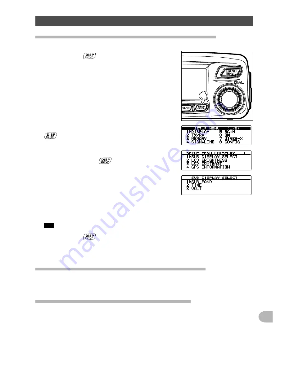 Yaesu FTM-100DE Operating Manual Download Page 123