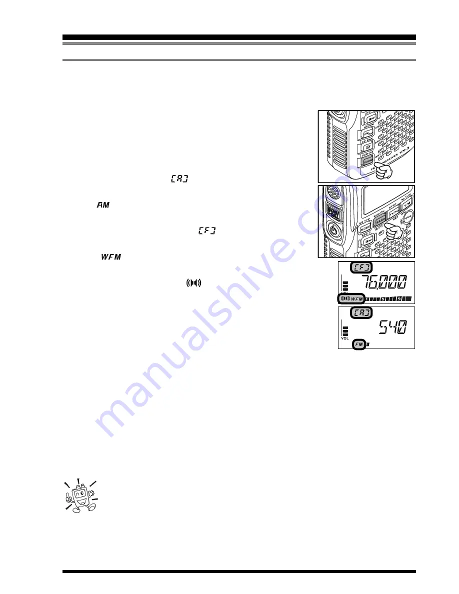 Yaesu VX-3E Operating Manual Download Page 17