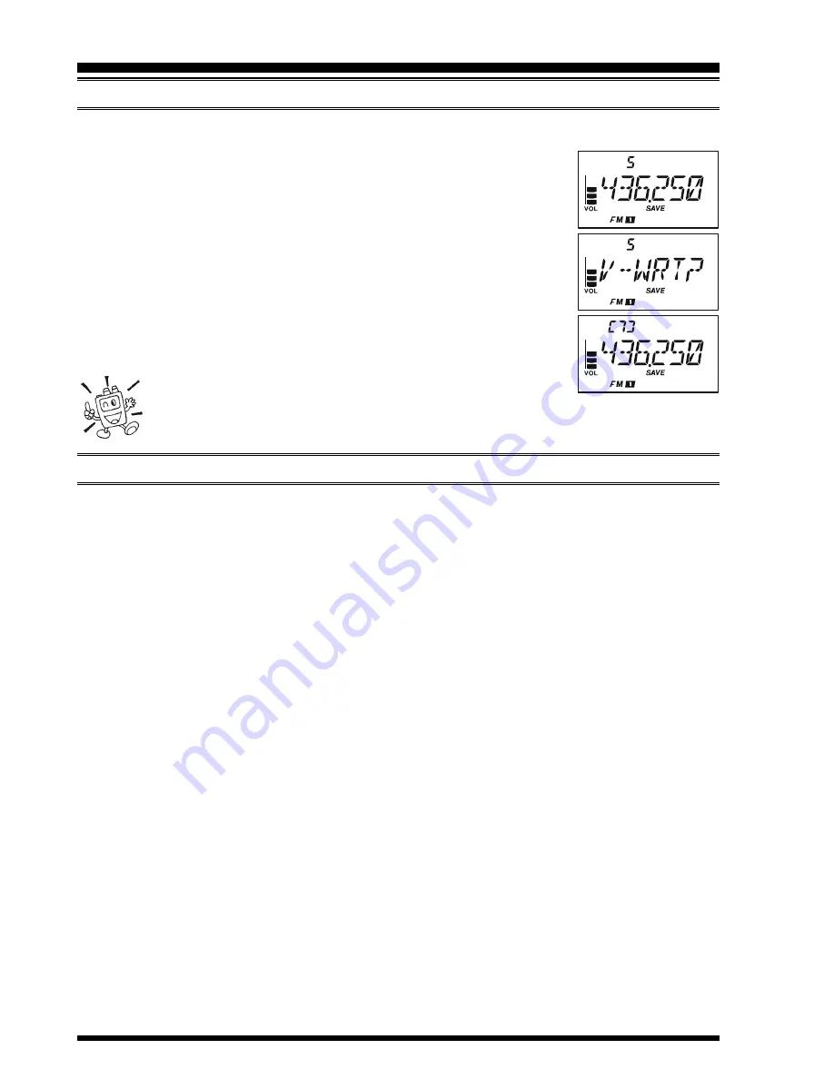 Yaesu VX-3E Operating Manual Download Page 52