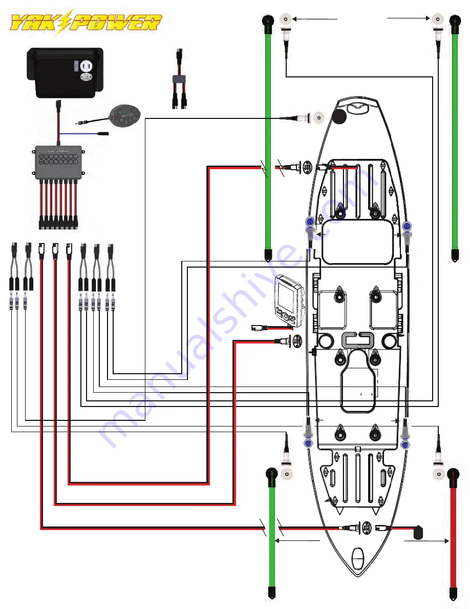 YAK-POWER YP-RP8R Installation Instructions Download Page 2