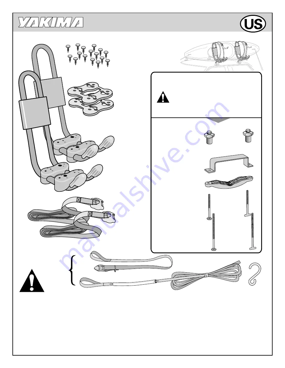Yakima 1033518 Скачать руководство пользователя страница 1