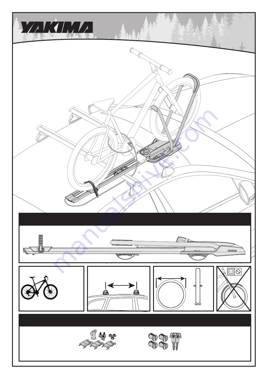 Yakima 8002124 Manual Download Page 1