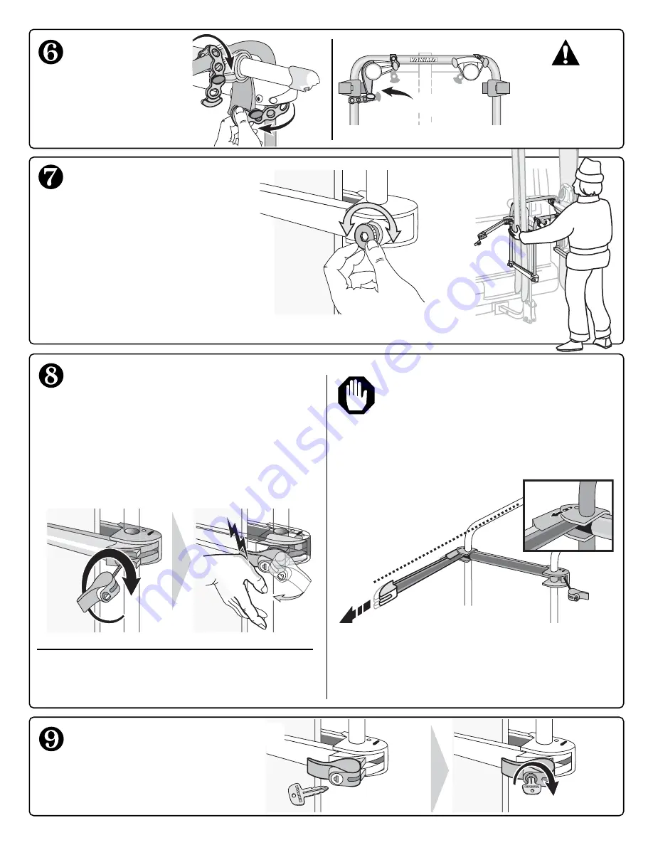 Yakima 8002418 Quick Start Manual Download Page 7