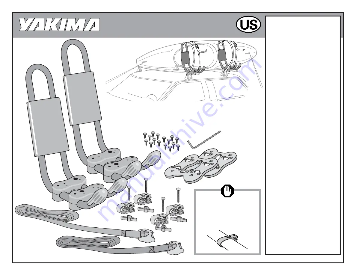 Yakima 8004029 Скачать руководство пользователя страница 1