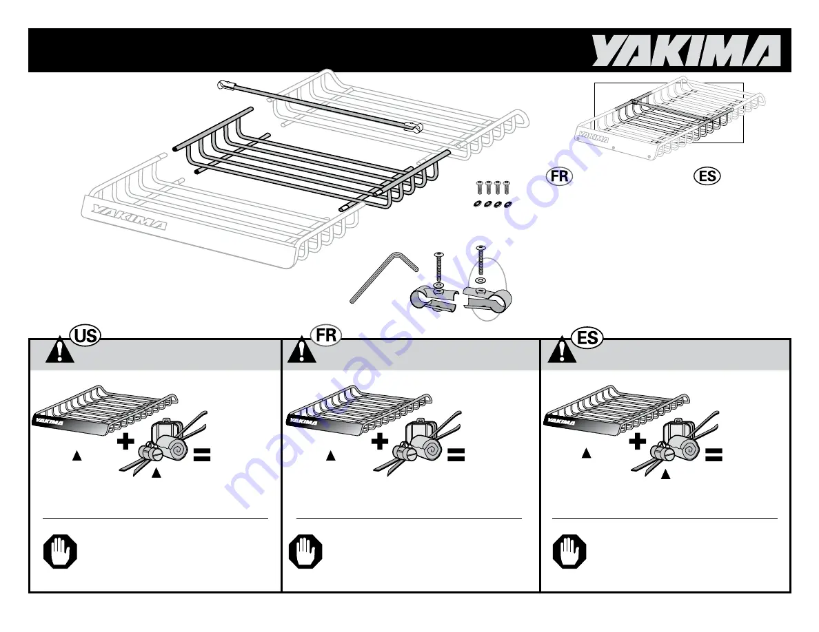 Yakima 8007074 Quick Start Manual Download Page 1