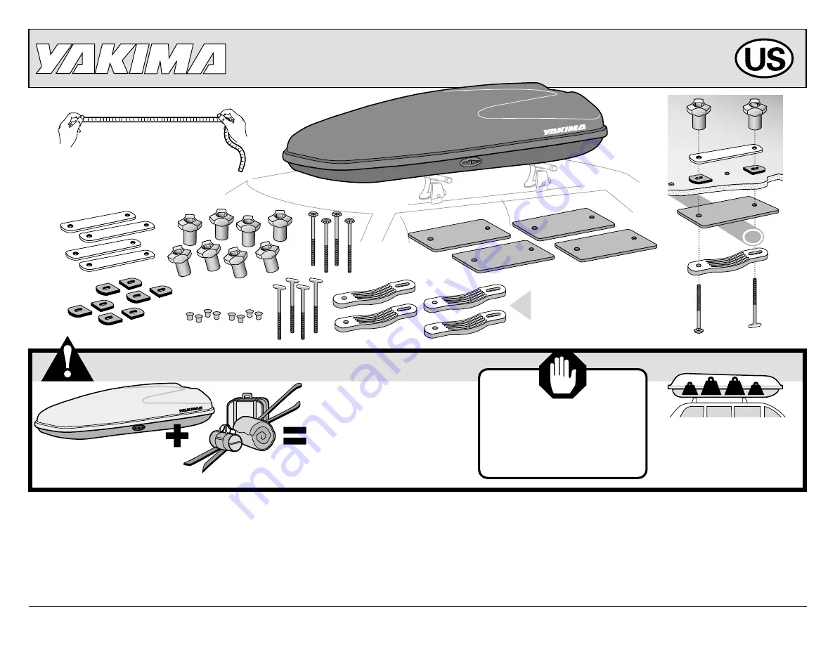 Yakima 8007083 Manual Download Page 1