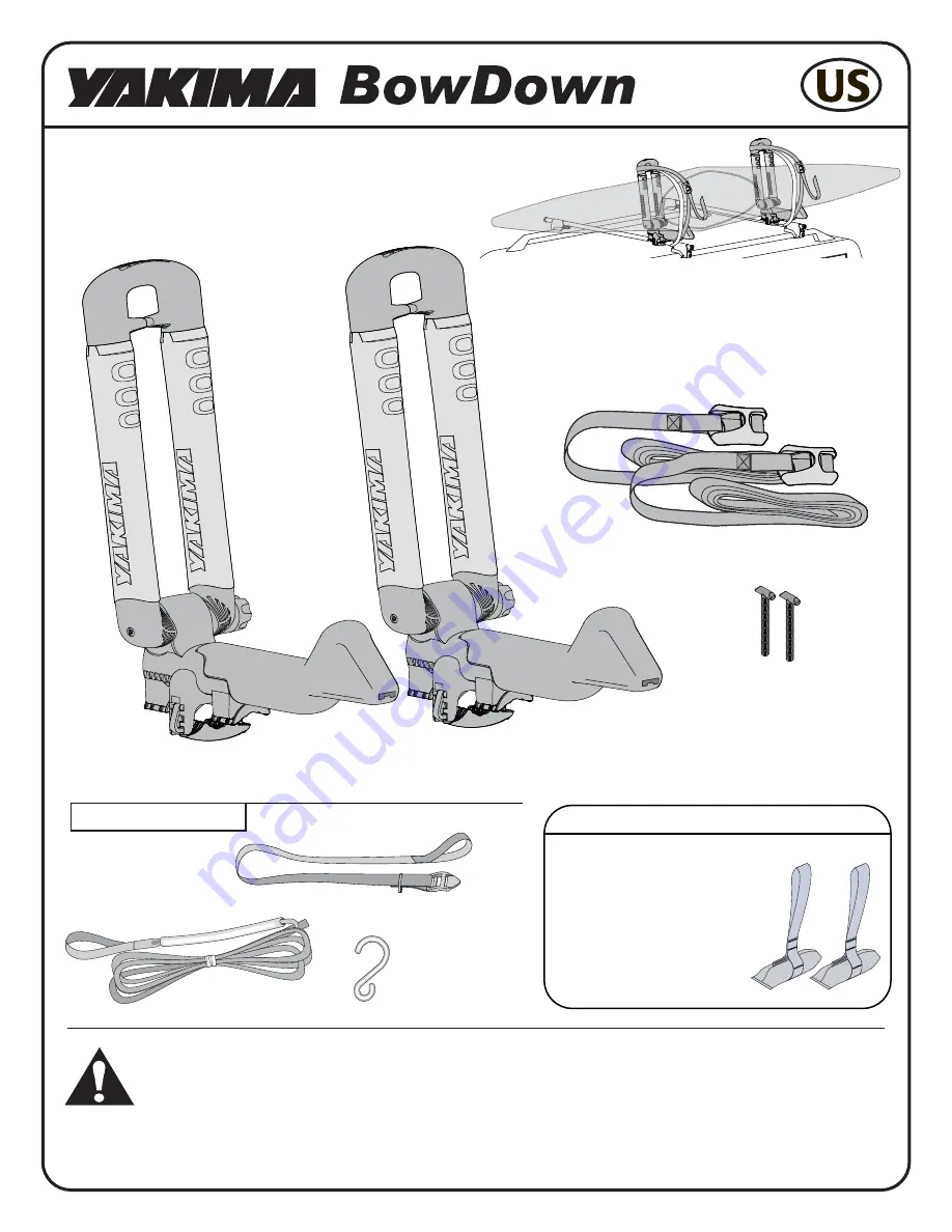 Yakima BowDown Скачать руководство пользователя страница 1