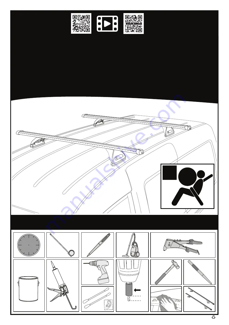 Yakima K1180 Manual Download Page 1