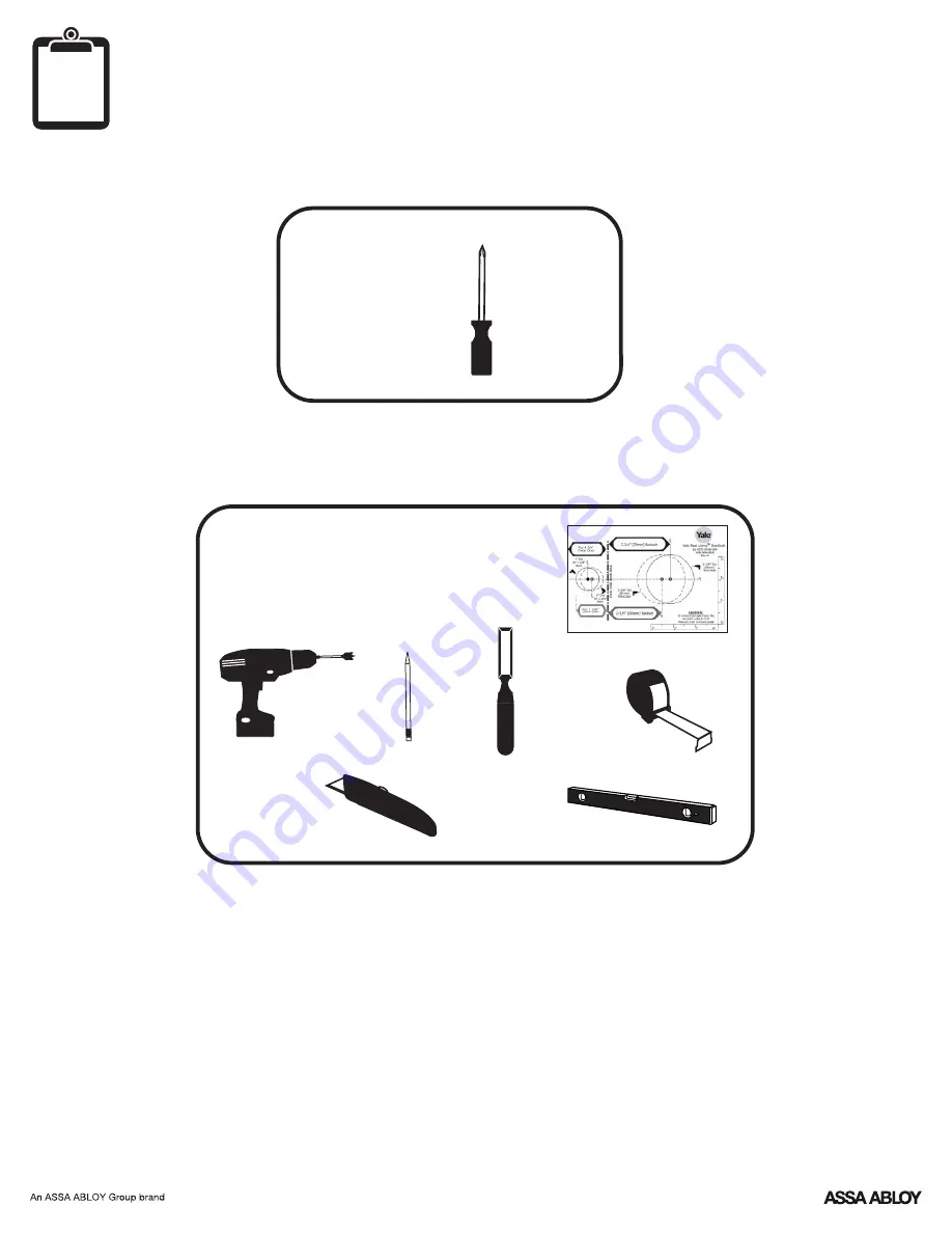 Yale Assure Lever YRL236 Скачать руководство пользователя страница 2