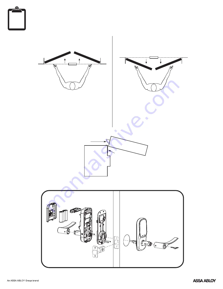 Yale Assure Lock Lever Push Button YRL216 Скачать руководство пользователя страница 4