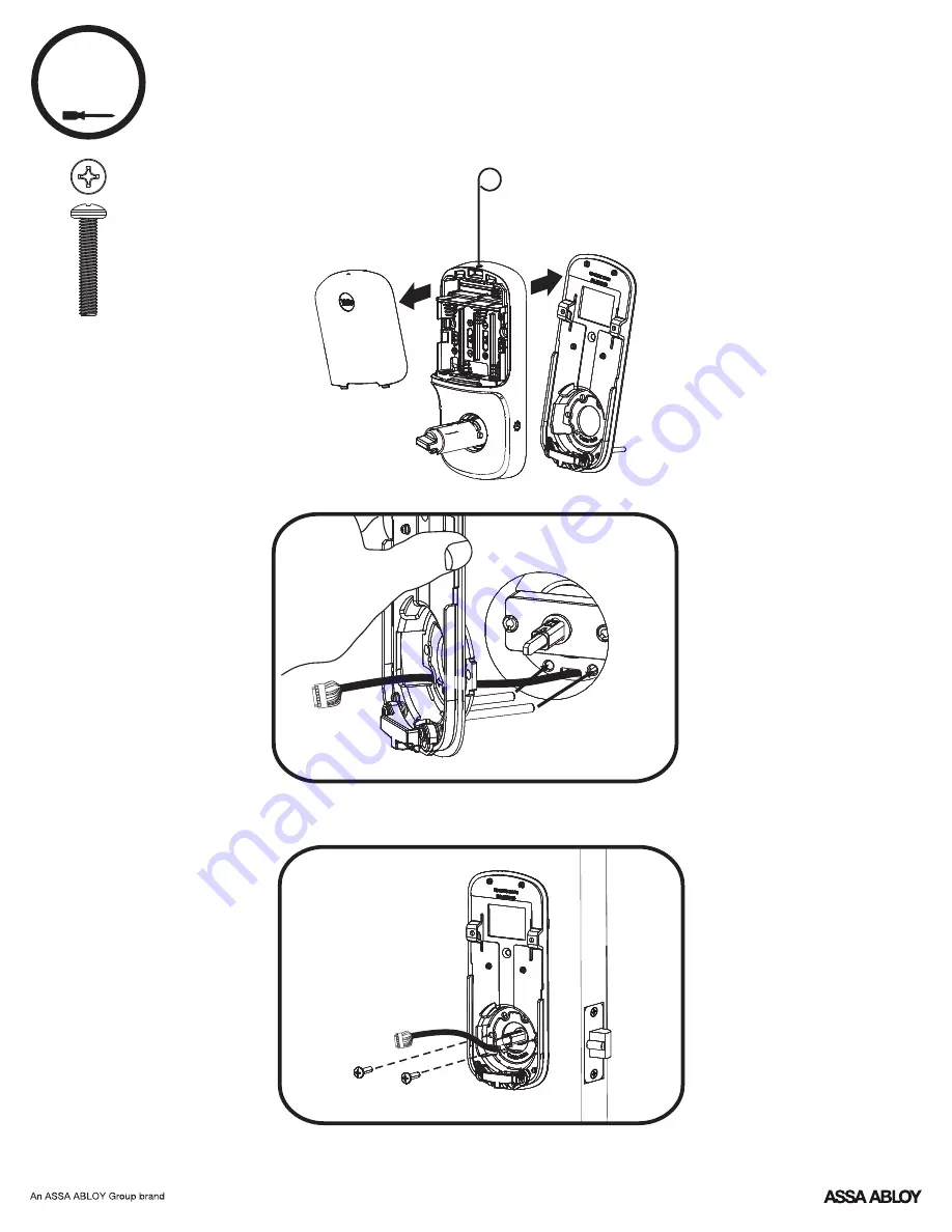 Yale Assure Lock Lever Push Button YRL216 Скачать руководство пользователя страница 8