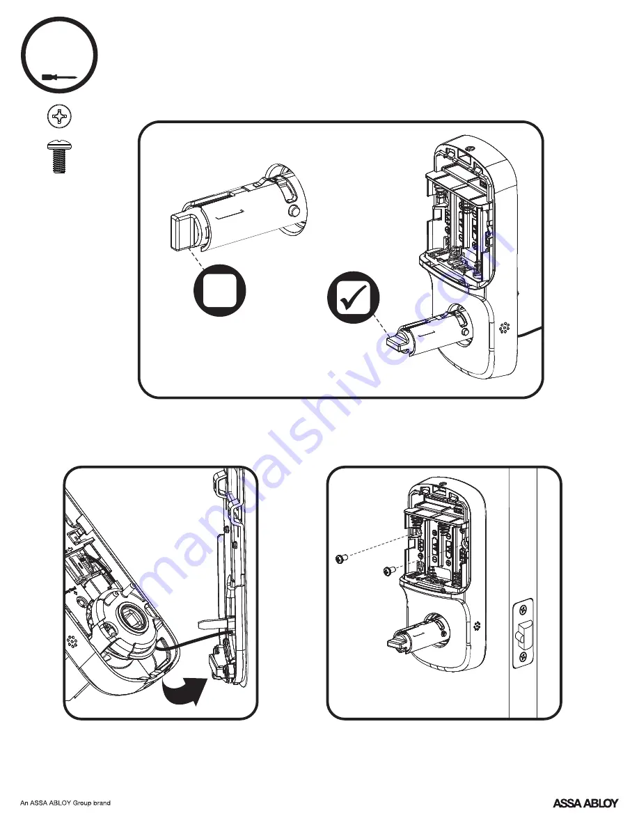 Yale Assure Lock Lever Push Button YRL216 Скачать руководство пользователя страница 10