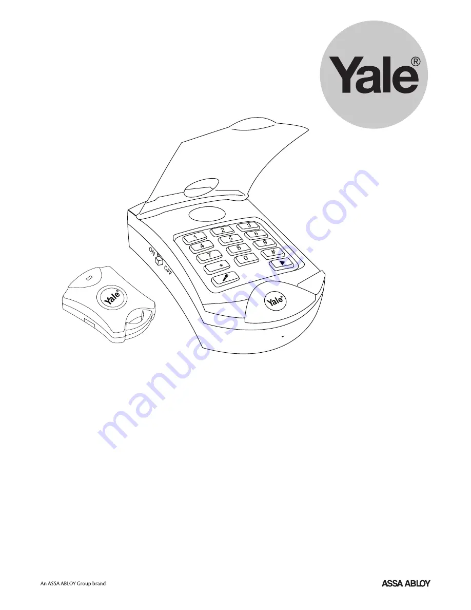 Yale Distress alert system User Manual Download Page 1