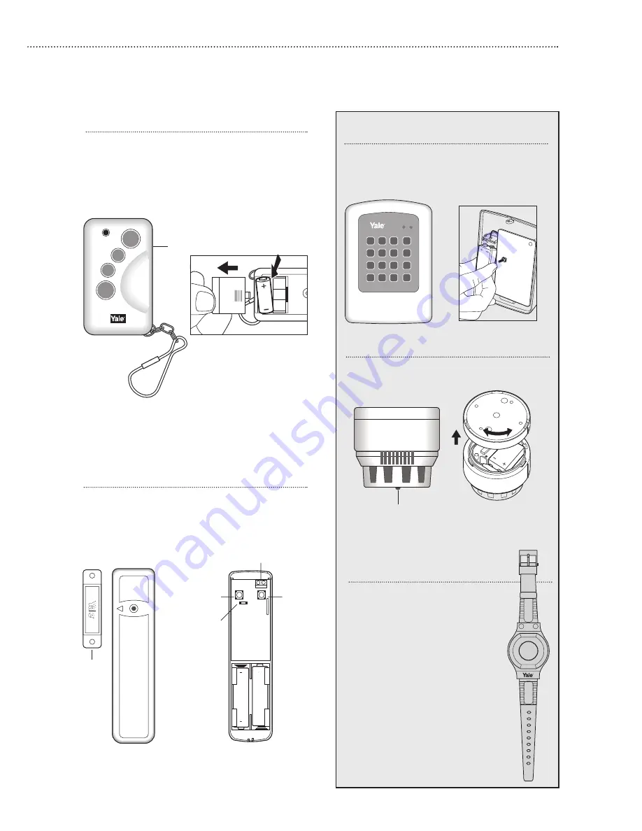 Yale HSA3000 Installation And Operation Manual Download Page 5