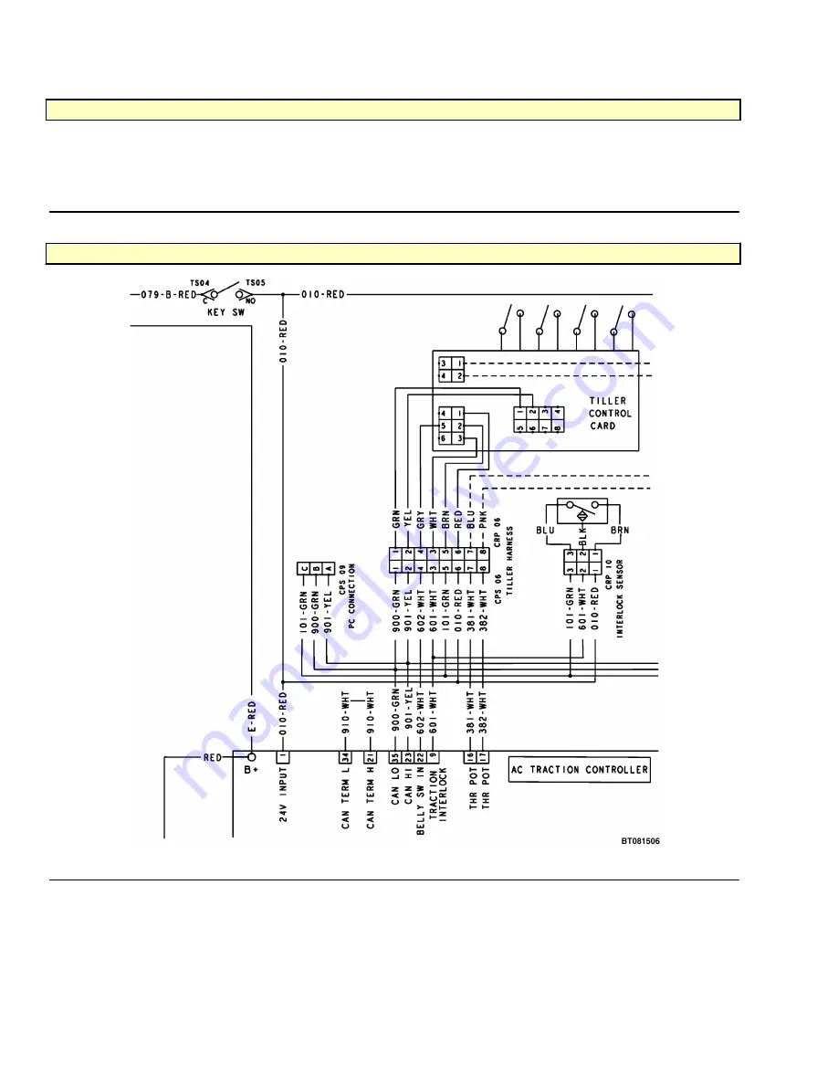 Yale MPB045VG Maintenance Manual Download Page 66