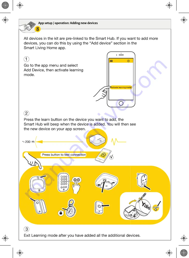 Yale Sync Alarm Installation Manual Download Page 14