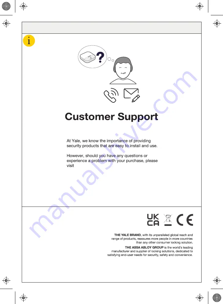 Yale Sync Alarm Installation Manual Download Page 20