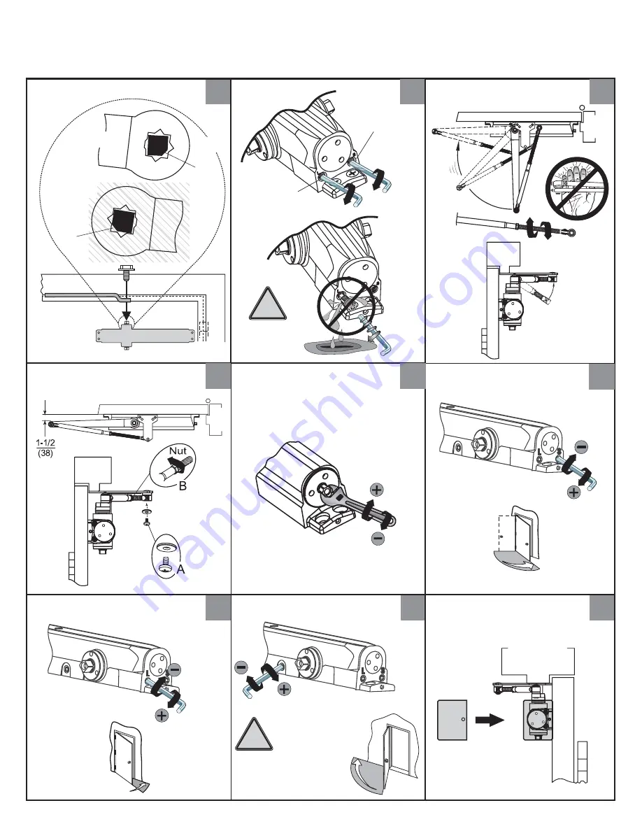 Yale YM Series Installation Instructions Manual Download Page 4