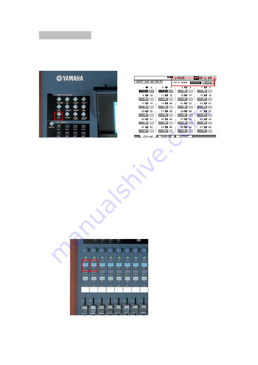 Yamaha 02R96 VCM Quick Start Manual Download Page 12