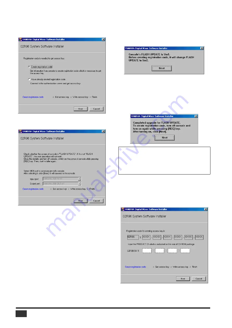 Yamaha 02R96V2K Software Installation Manual Download Page 6