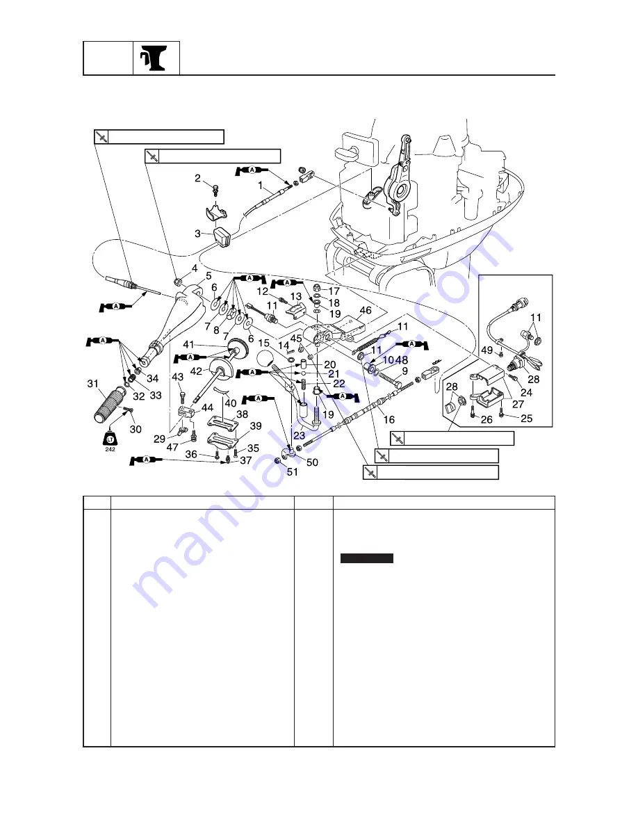 Yamaha 115B Service Manual Download Page 170