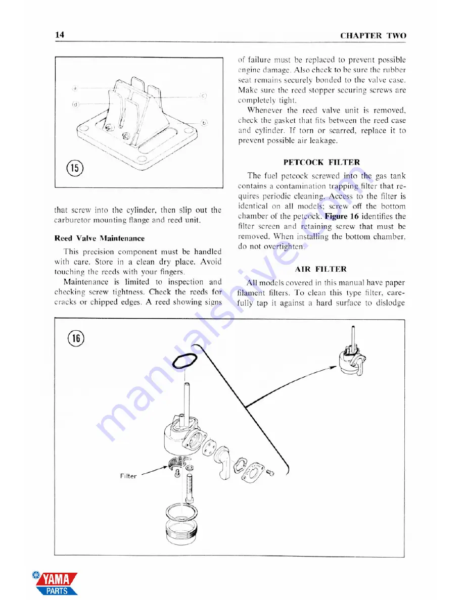 Yamaha 1965 YDS3-C Service Manual Download Page 22