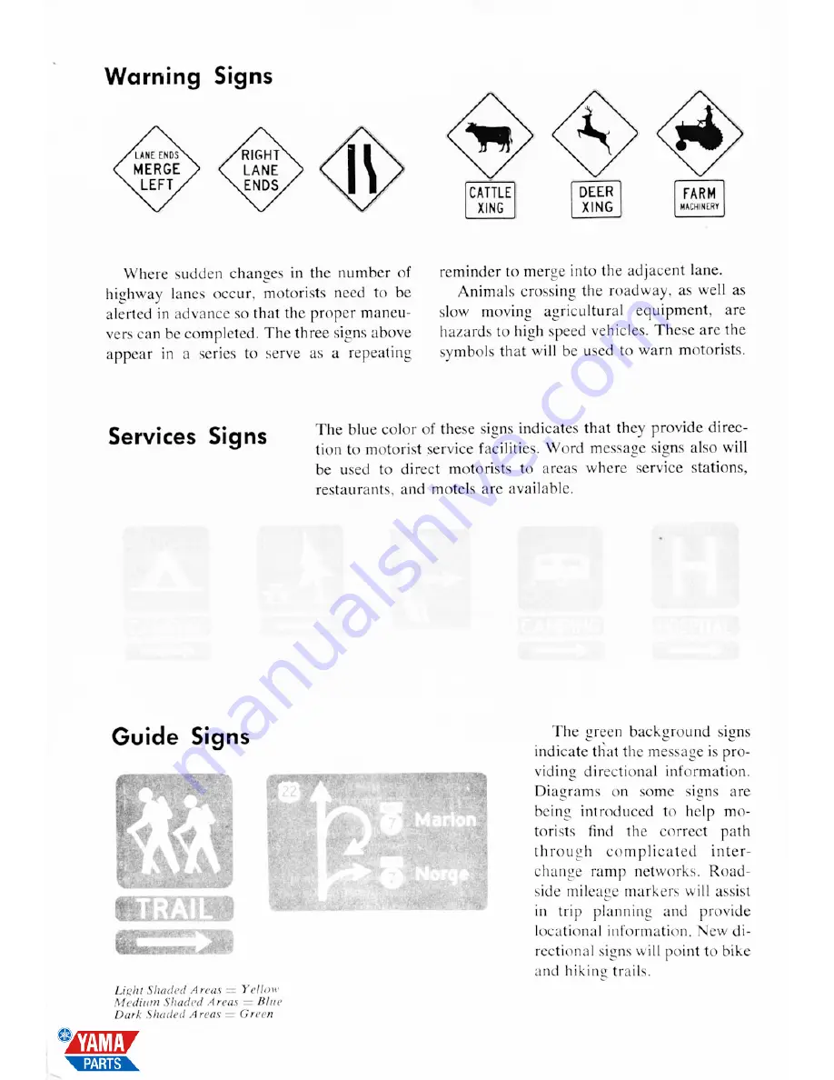 Yamaha 1965 YDS3-C Service Manual Download Page 184