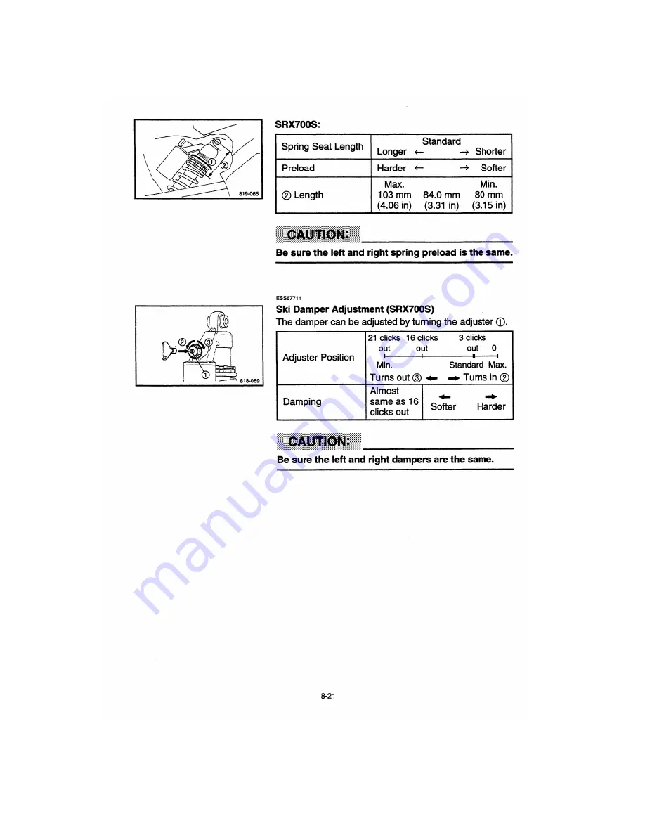 Yamaha 1982 SRX600C Owner'S Manual Download Page 65