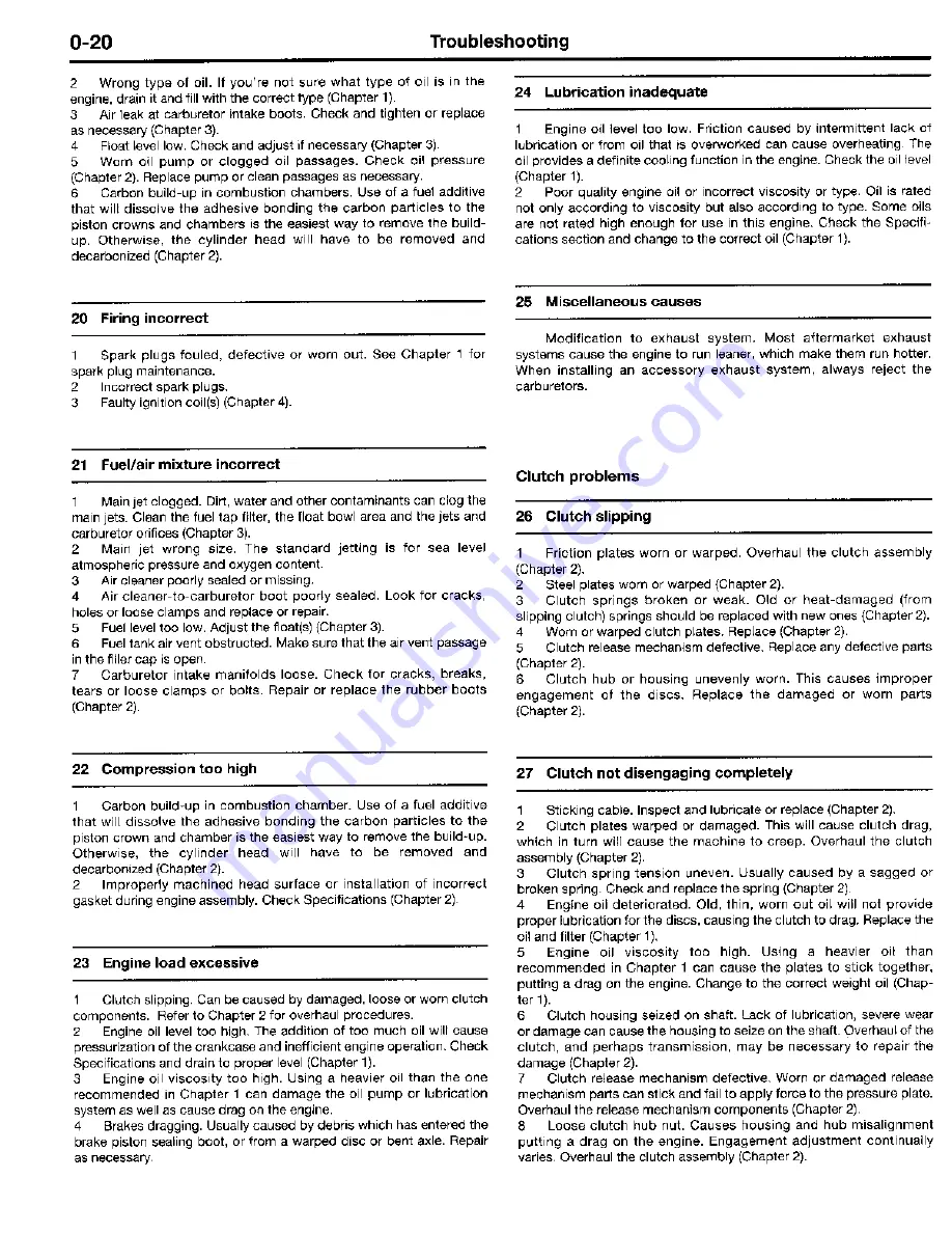 Yamaha 1984 FJ600 Owners Workshop Manual Download Page 18