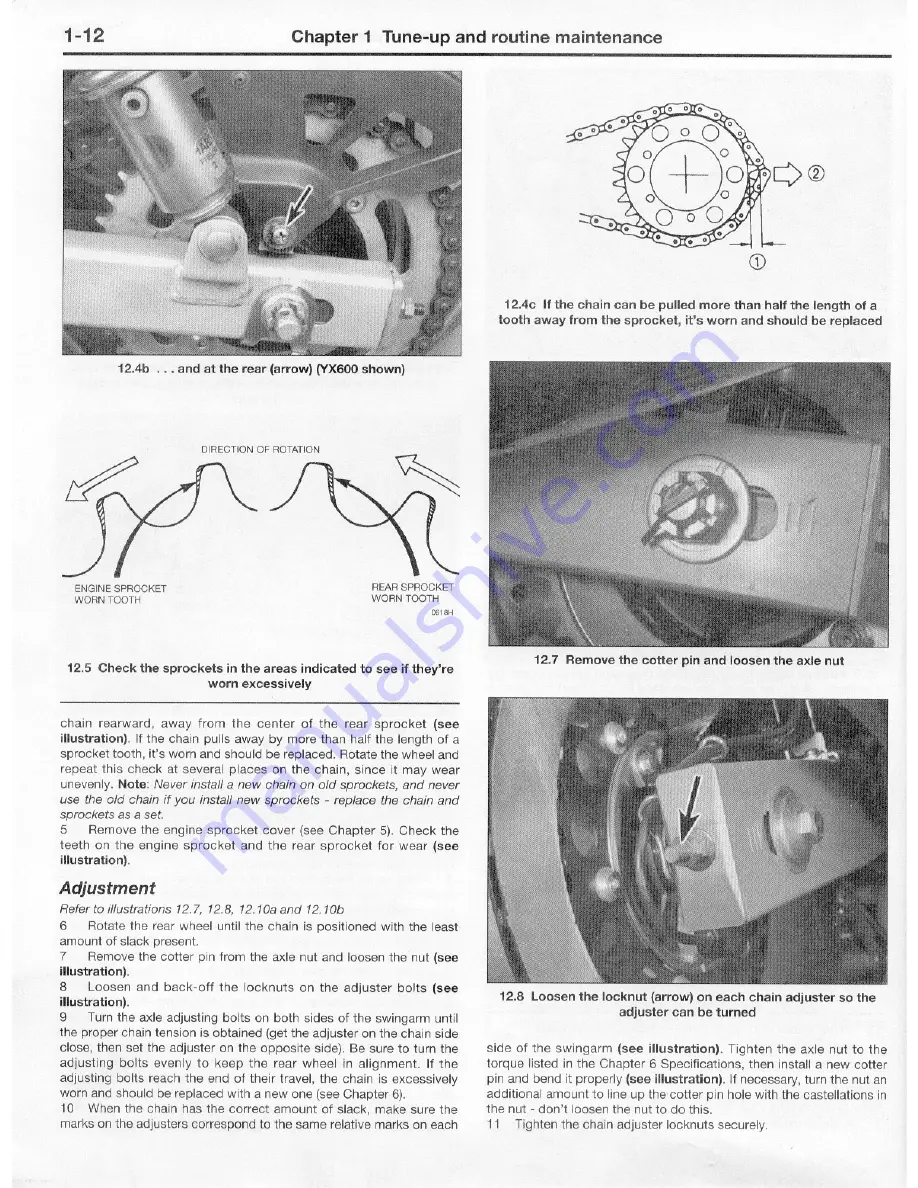 Yamaha 1984 FJ600 Owners Workshop Manual Download Page 34