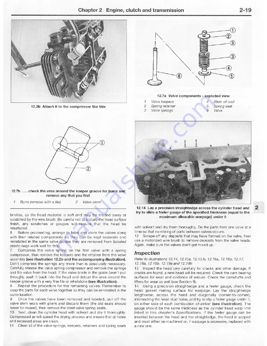 Yamaha 1984 FJ600 Скачать руководство пользователя страница 69