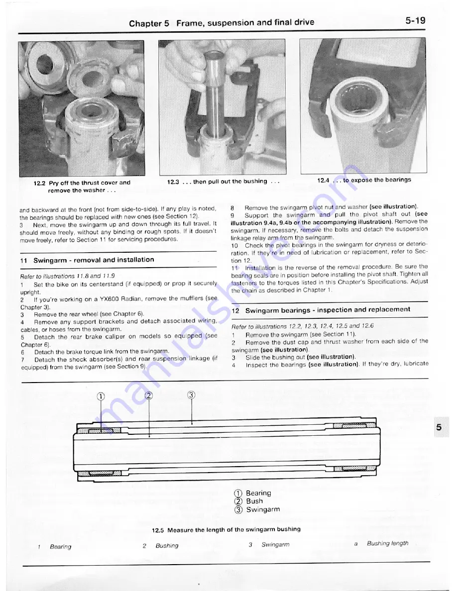 Yamaha 1984 FJ600 Owners Workshop Manual Download Page 145