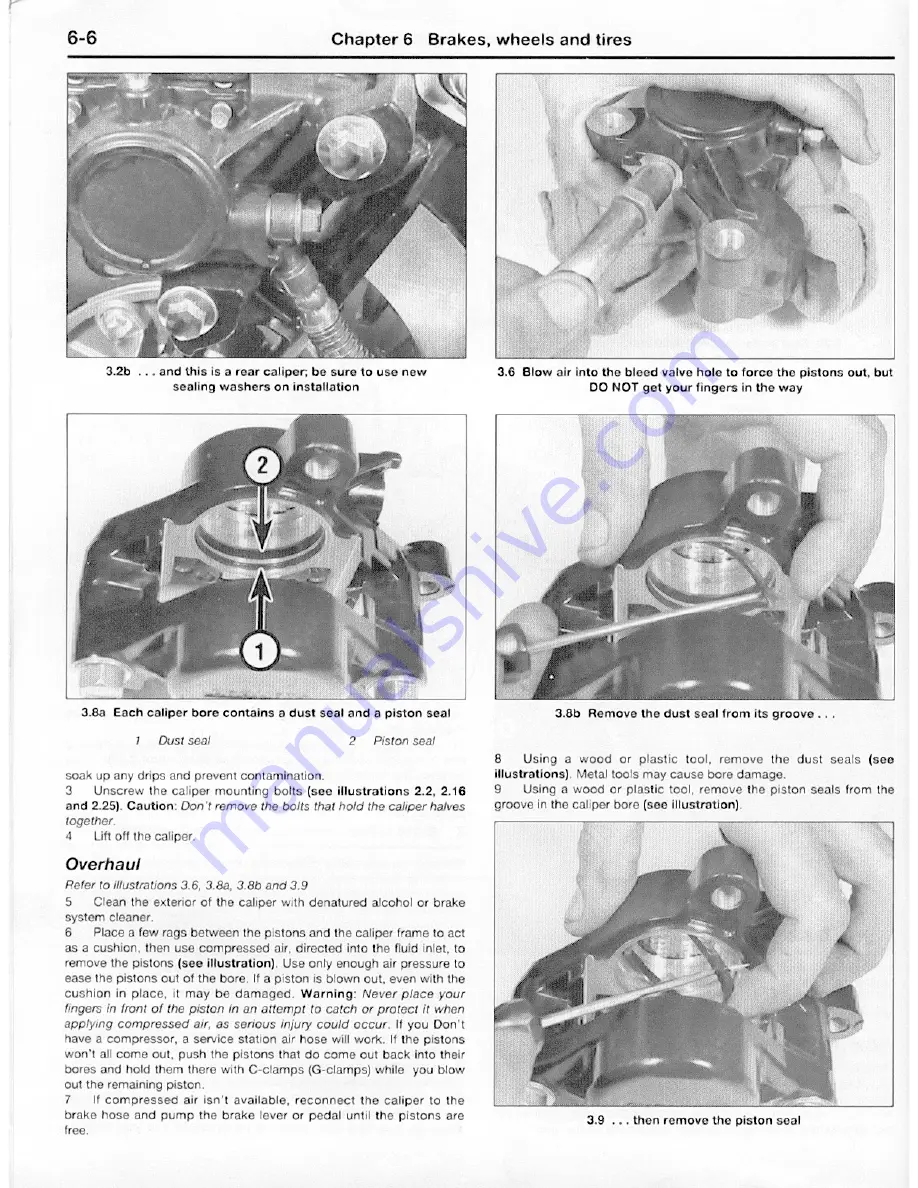 Yamaha 1984 FJ600 Owners Workshop Manual Download Page 152