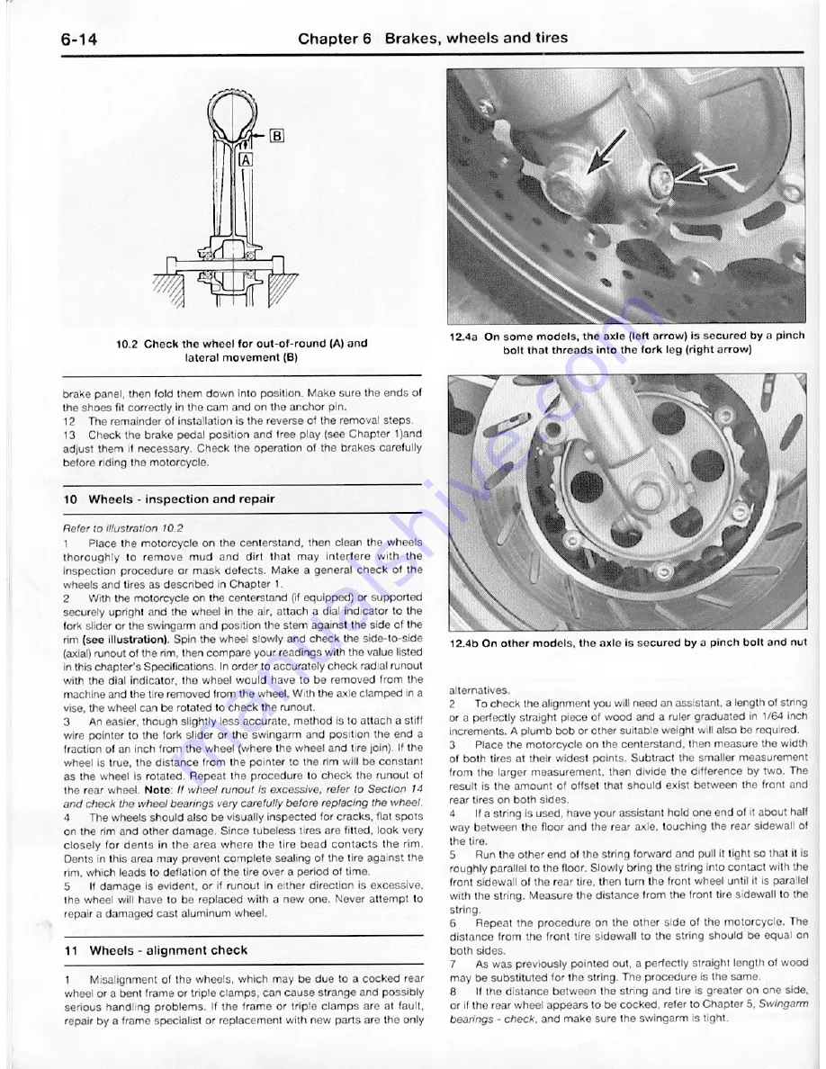 Yamaha 1984 FJ600 Owners Workshop Manual Download Page 160