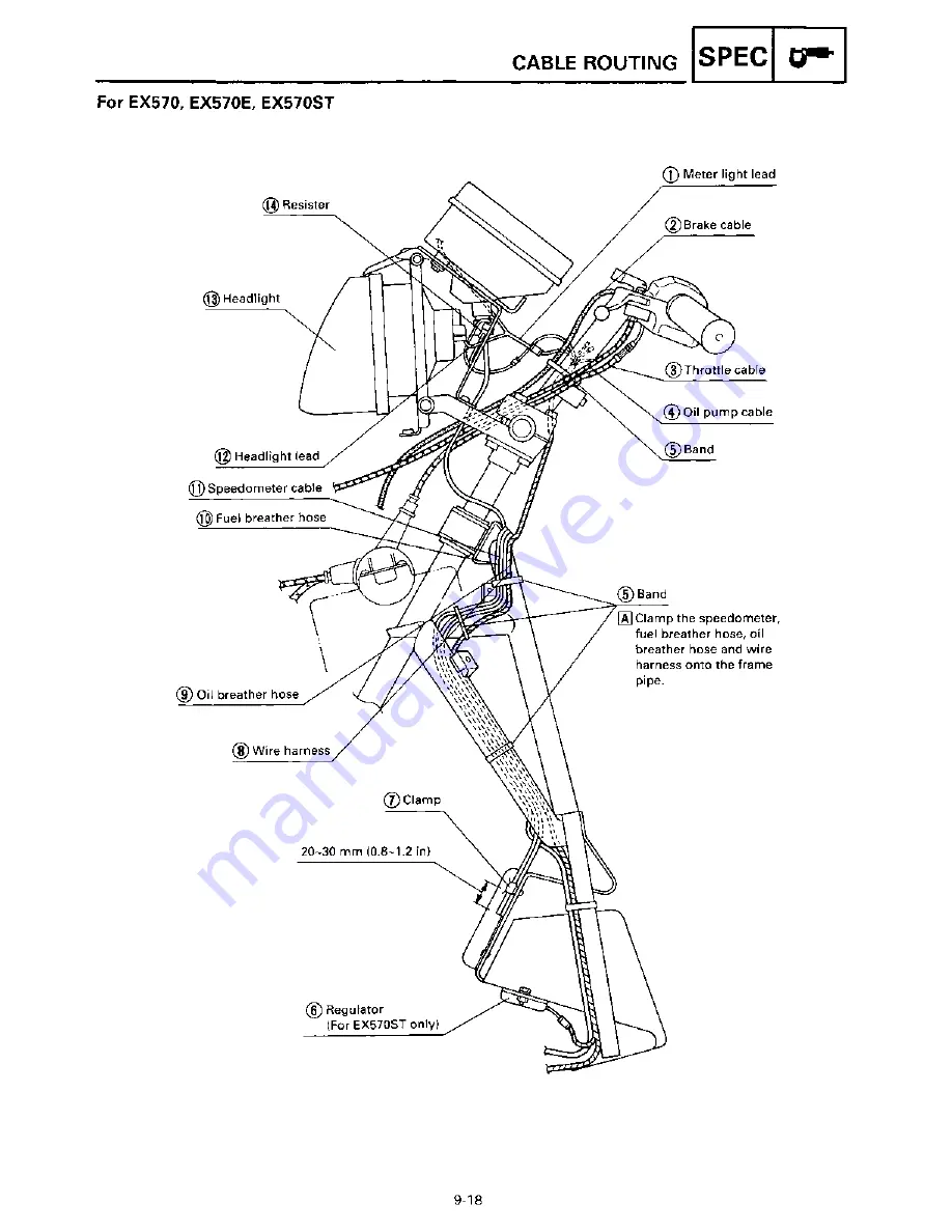 Yamaha 1991-1993 Exciter II - 570 Service Manual Download Page 435