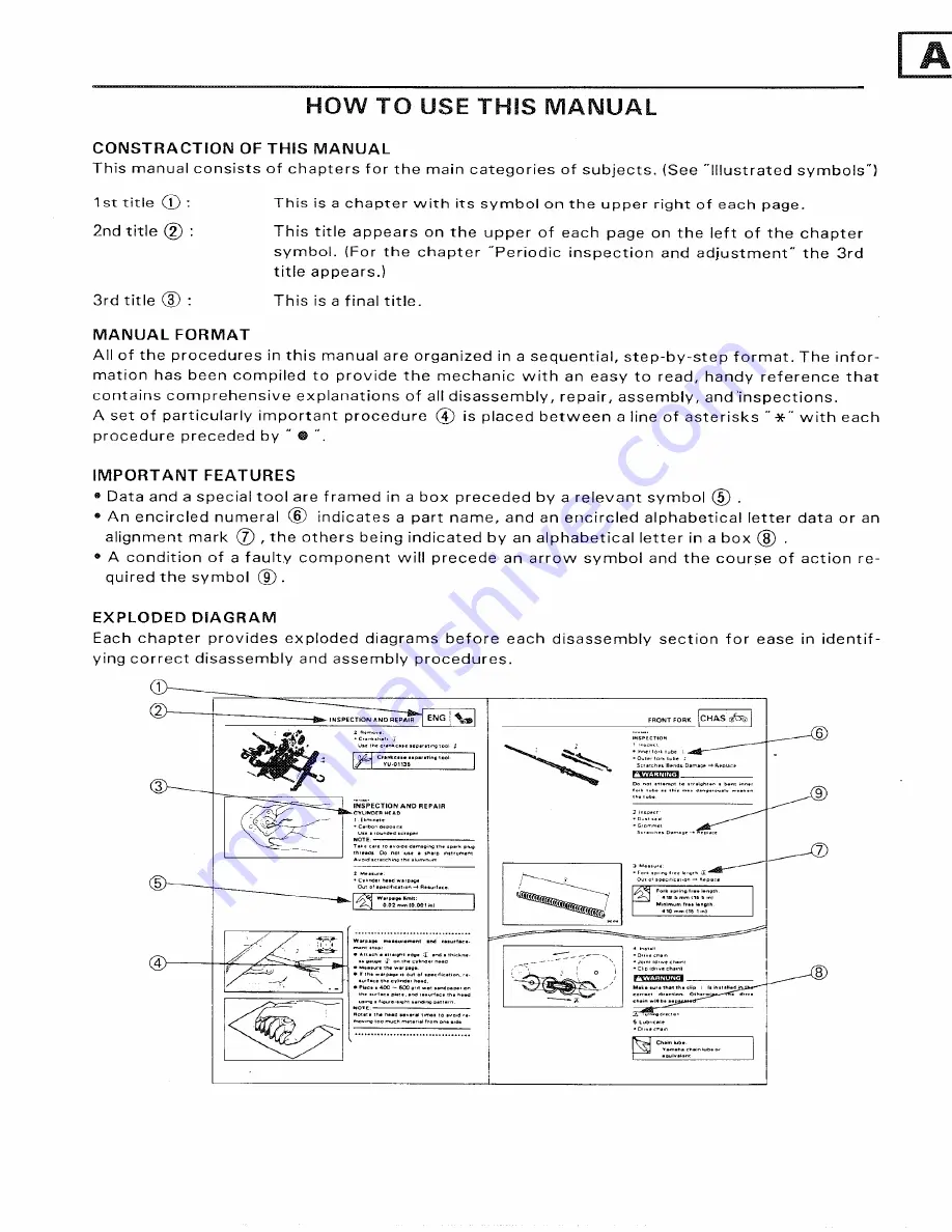 Yamaha 1991 CY50B Service Manual Download Page 5