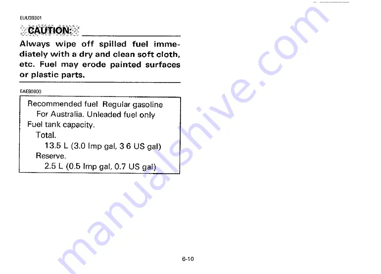 Yamaha 1992 XV535B Owner'S Manual Download Page 42