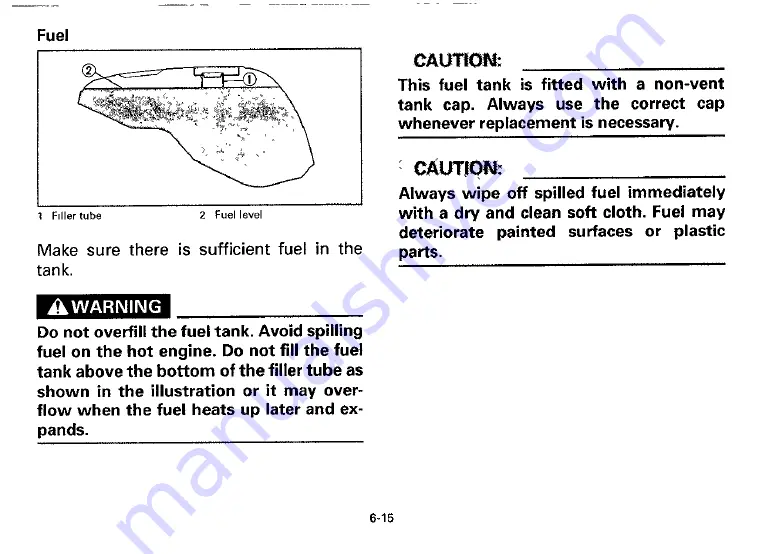 Yamaha 1993 YZF750SPE Owner'S Manual Download Page 64