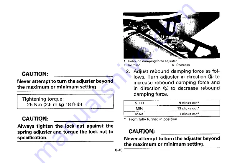 Yamaha 1993 YZF750SPE Owner'S Manual Download Page 113