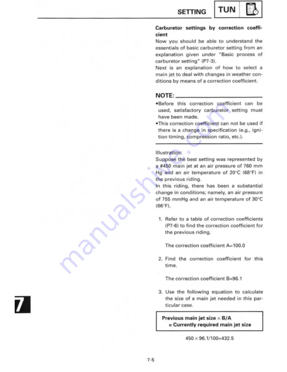 Yamaha 1995 TZ125G1/(G) Manual Download Page 231