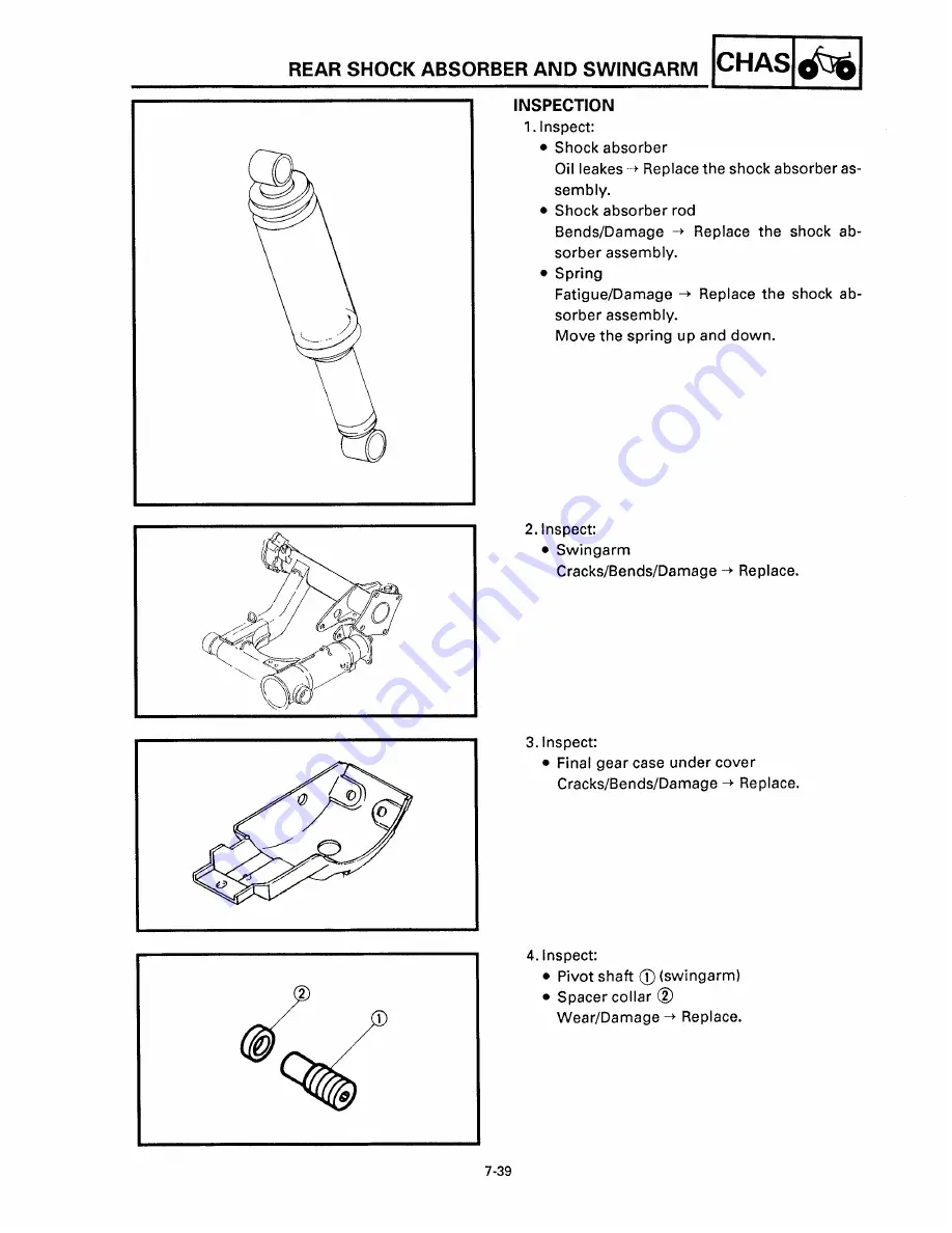 Yamaha 1995 YFB250 Скачать руководство пользователя страница 303