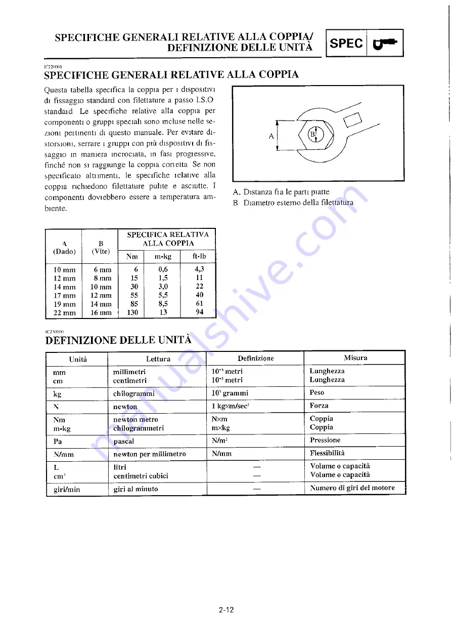 Yamaha 2000 YZ250/LC Owner'S Service Manual Download Page 113