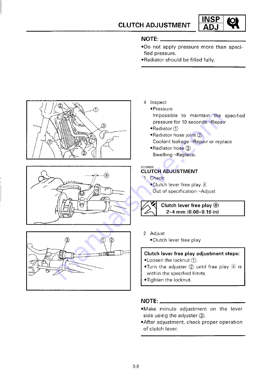 Yamaha 2000 YZ250/LC Скачать руководство пользователя страница 146