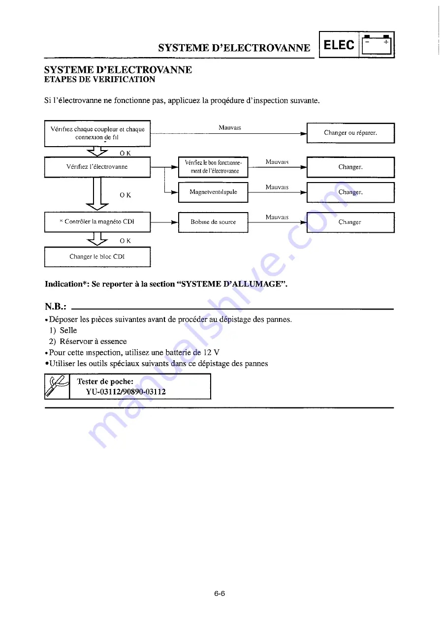 Yamaha 2000 YZ250/LC Owner'S Service Manual Download Page 499