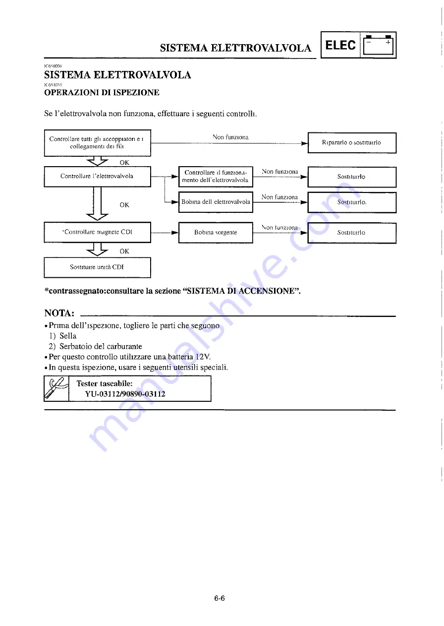 Yamaha 2000 YZ250/LC Owner'S Service Manual Download Page 501