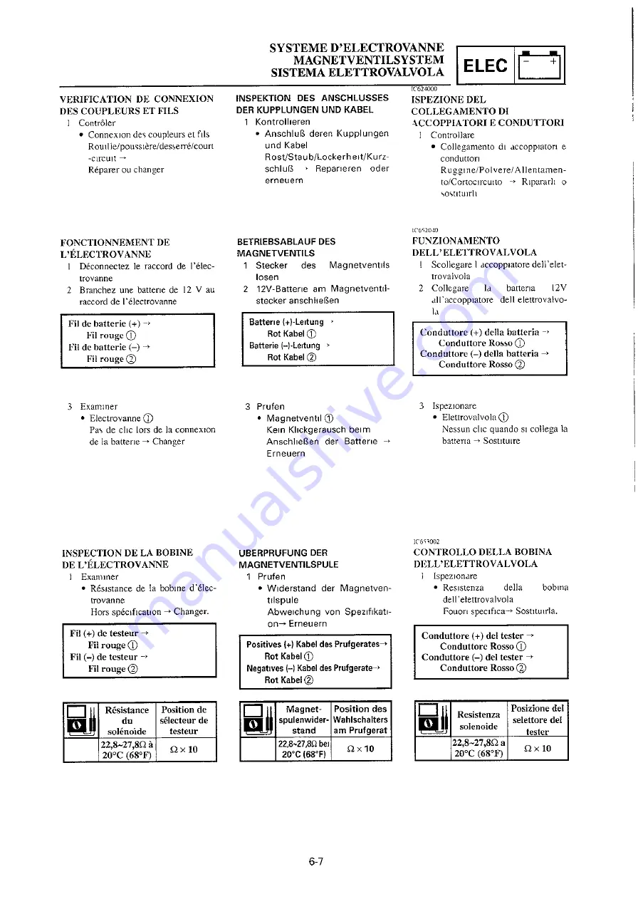 Yamaha 2000 YZ250/LC Owner'S Service Manual Download Page 503