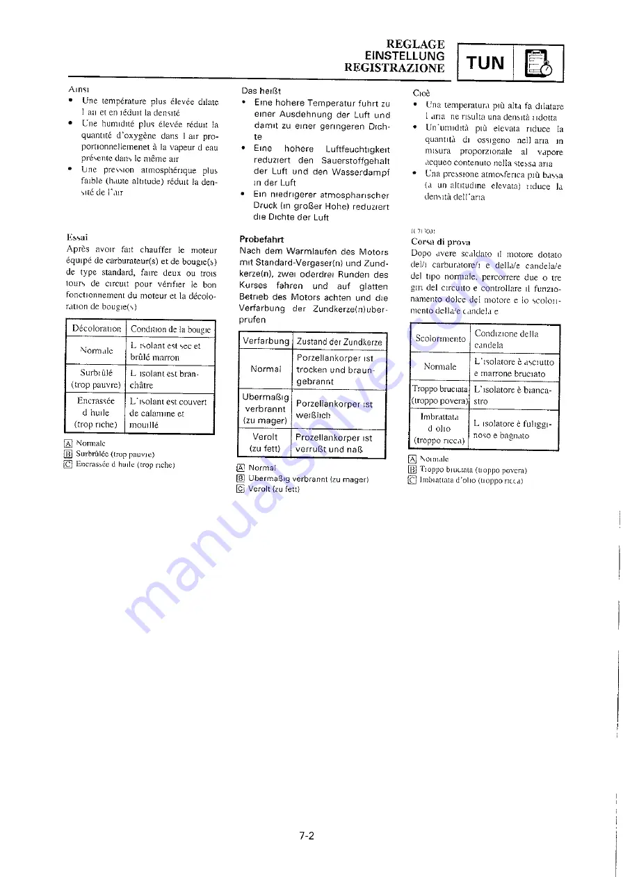 Yamaha 2000 YZ250/LC Owner'S Service Manual Download Page 519